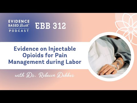 Video thumbnail: Injectable opioids for labour pain relief: an evidence discussion